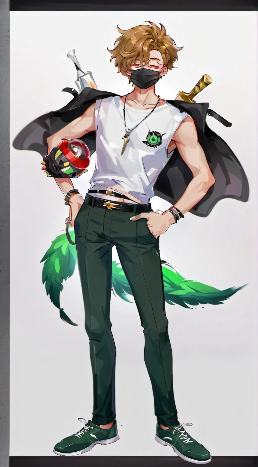 ai character: dream background