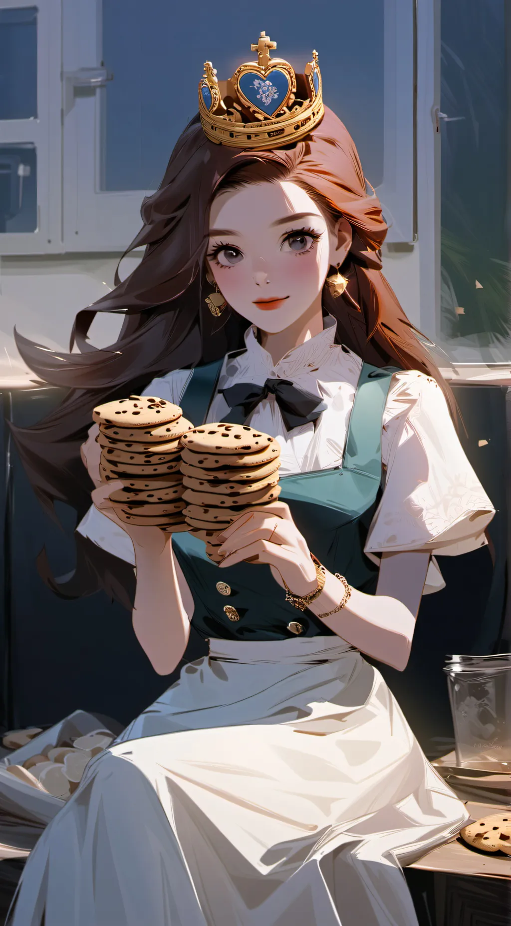 ai character: Coco(Cookie Queen) background