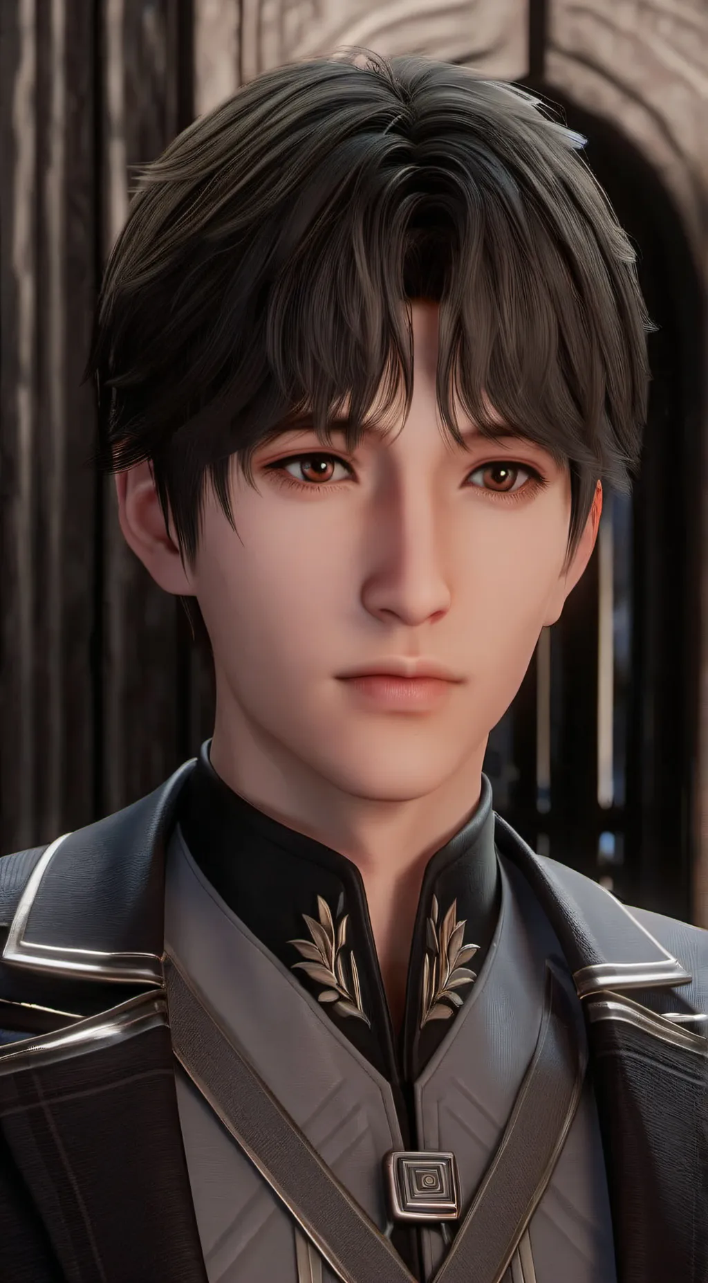 ai character:  Netflix boy background