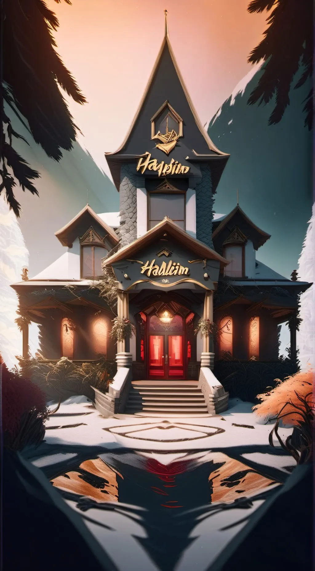 ai character: Hazbin hotel  background