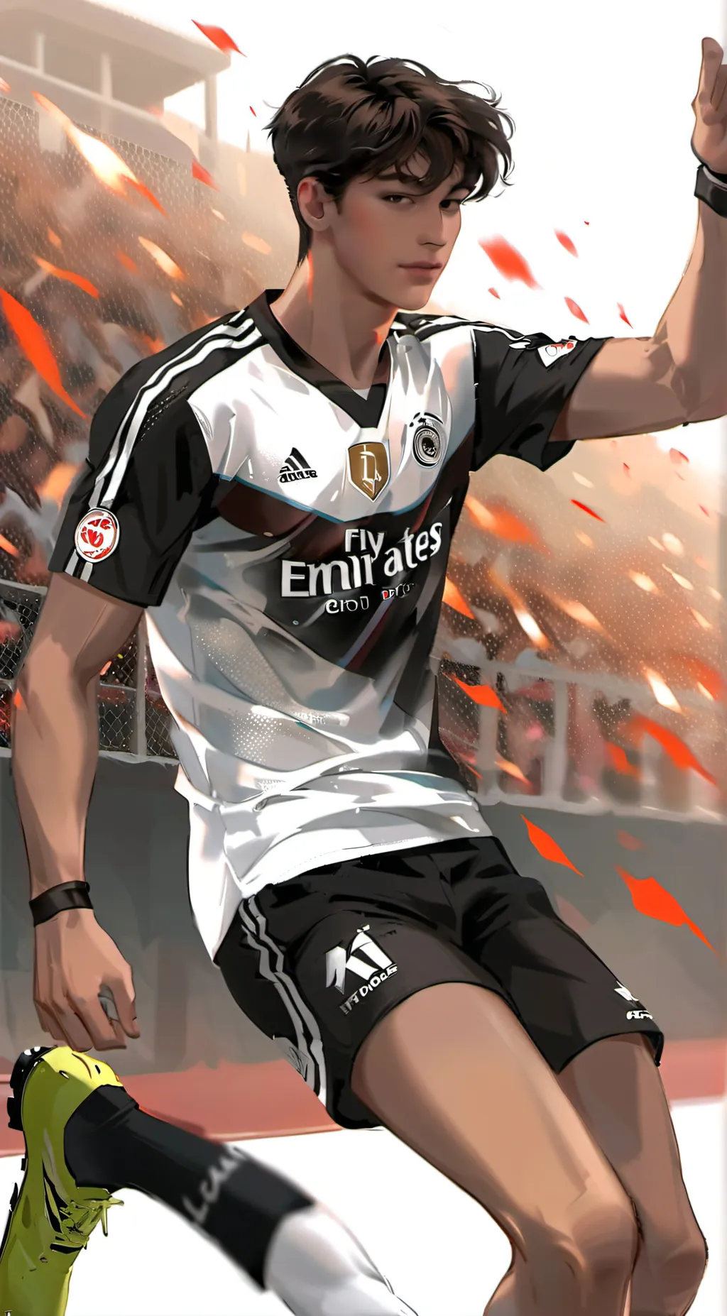 ai character: Aaron  background