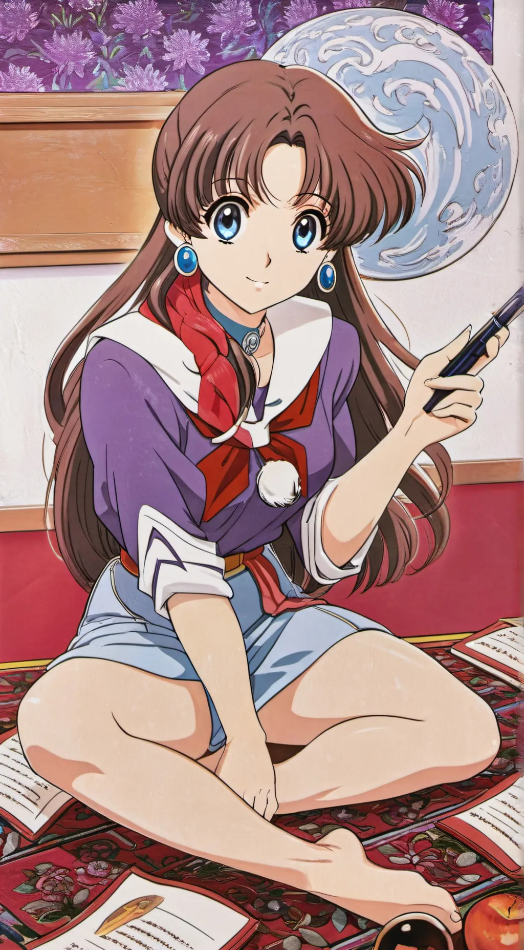 ai character: ms hannah background