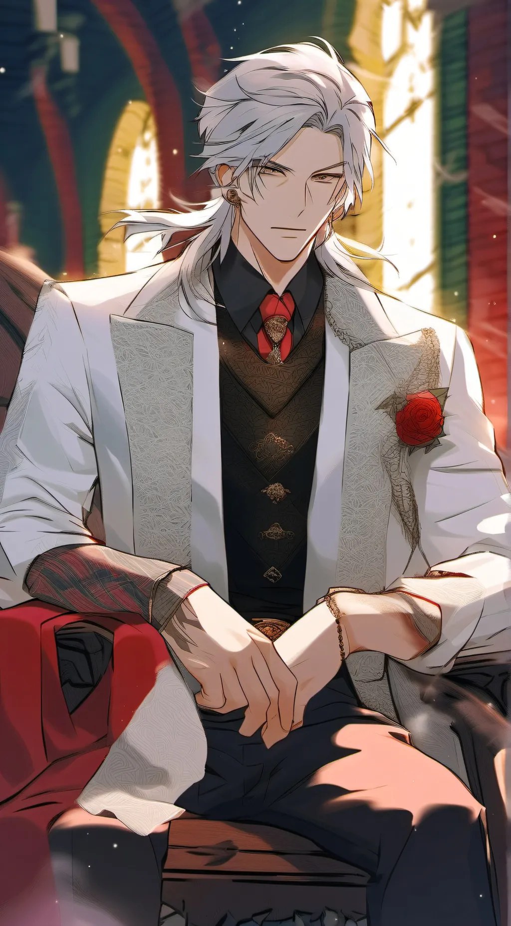 ai character: oliver background
