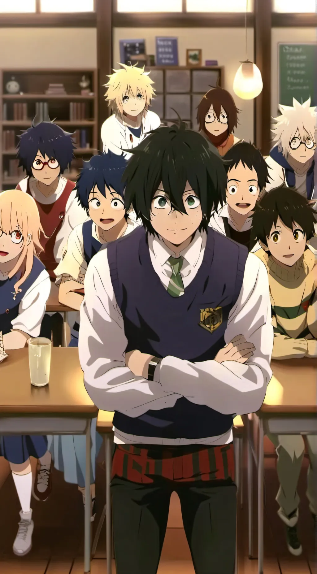 ai character: MHA (Aizawa) background