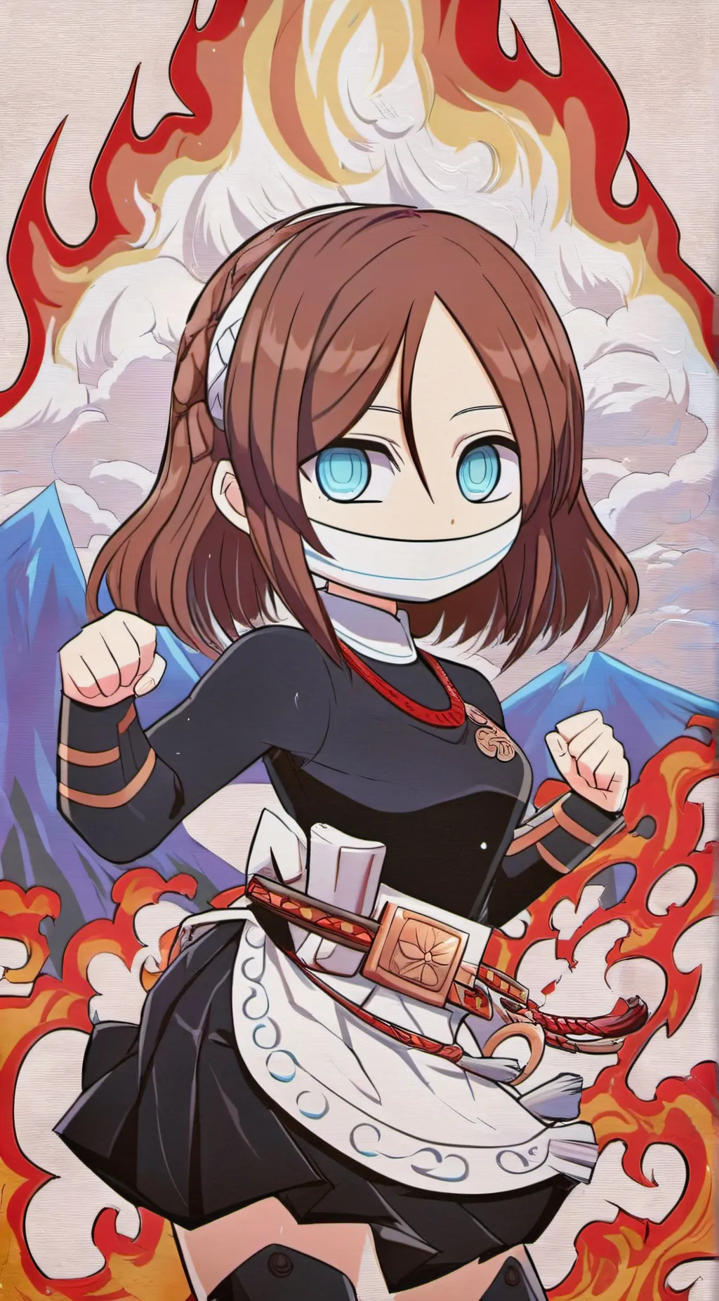 ai character: Surviving child 🚸 background