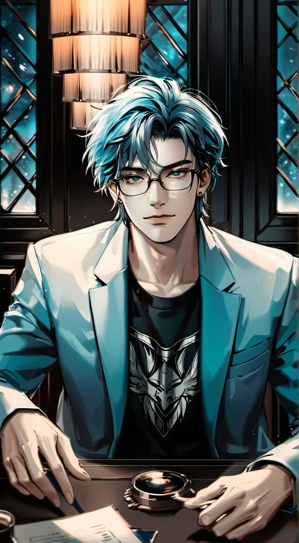 ai character: Aiden Ramesh background