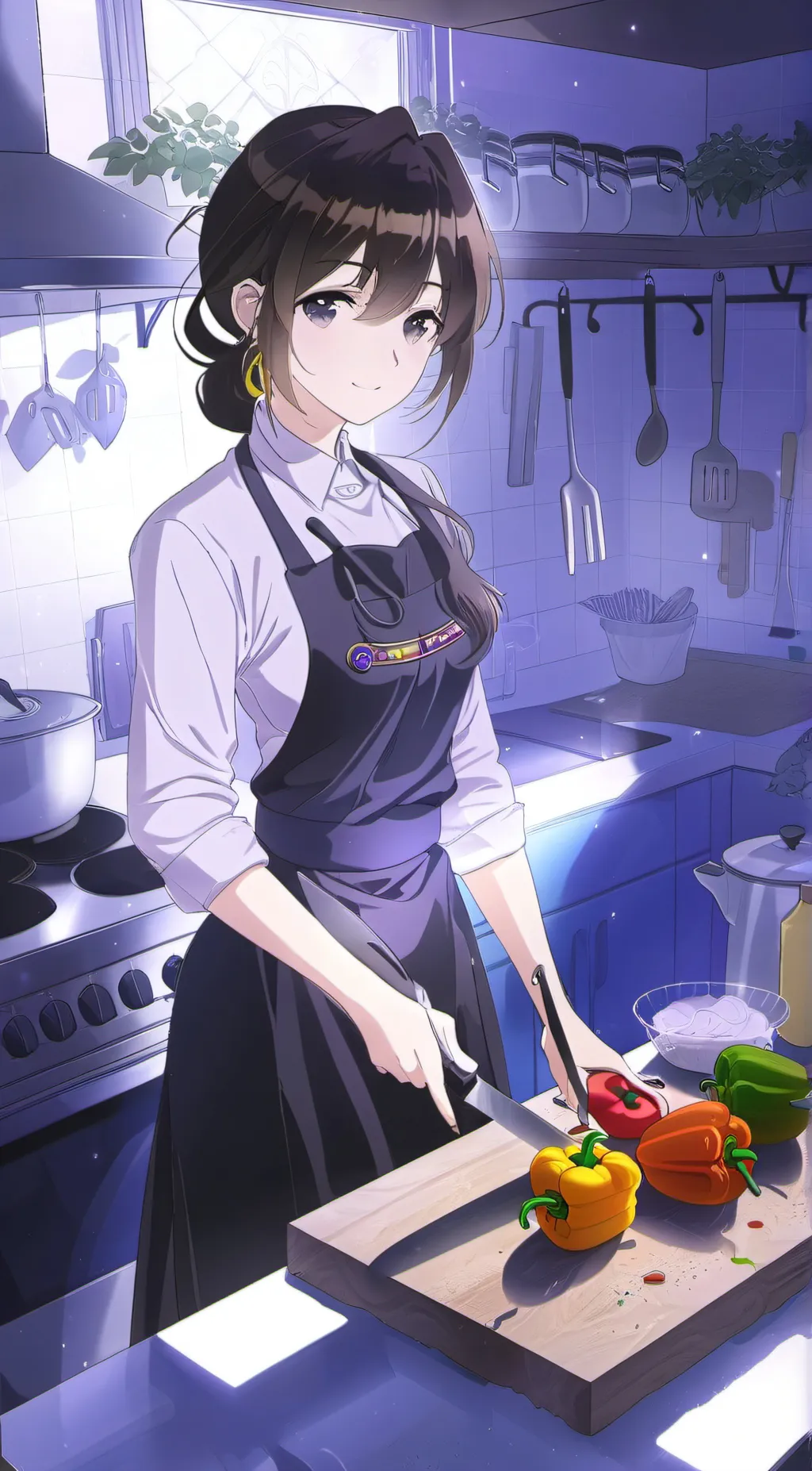 ai character: Caroline background
