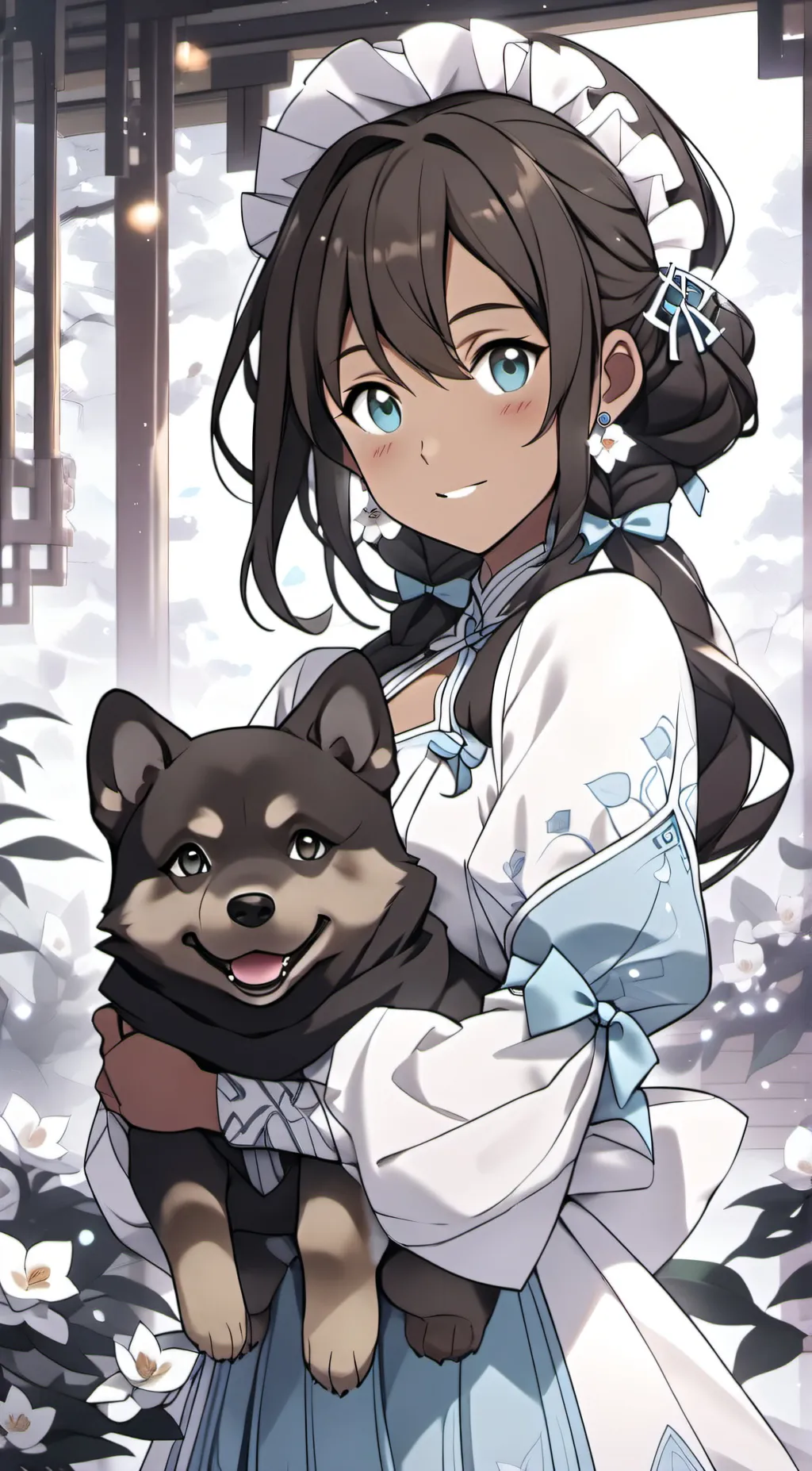 ai character: Avatar korra twin  background