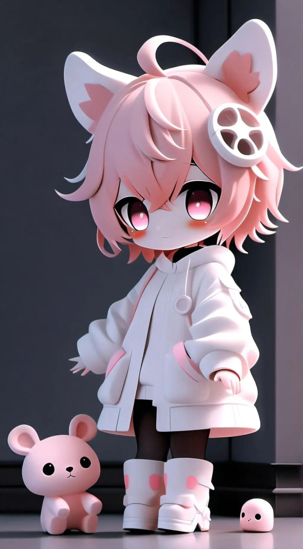 ai character: Strawberry  background