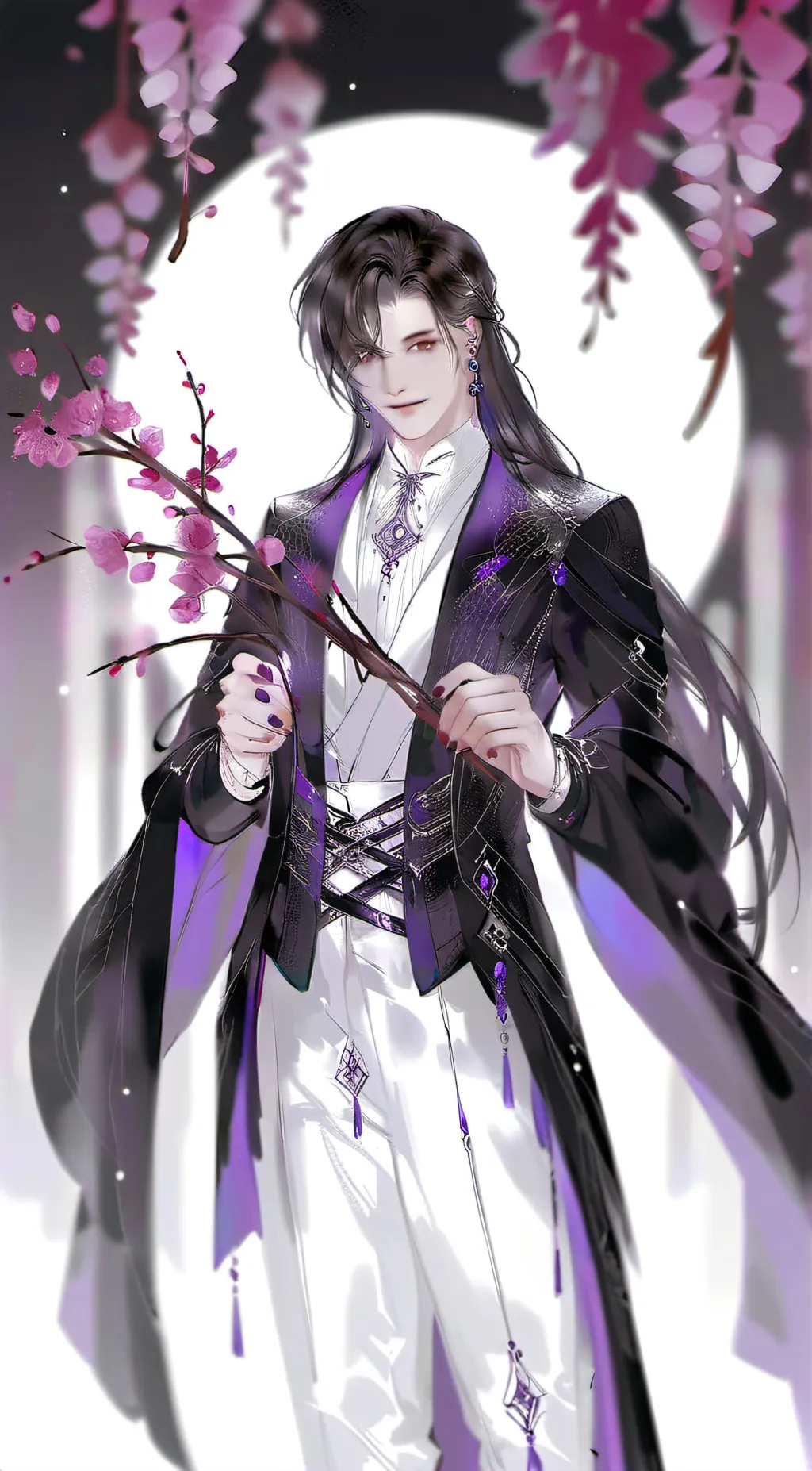 ai character: Damien  background