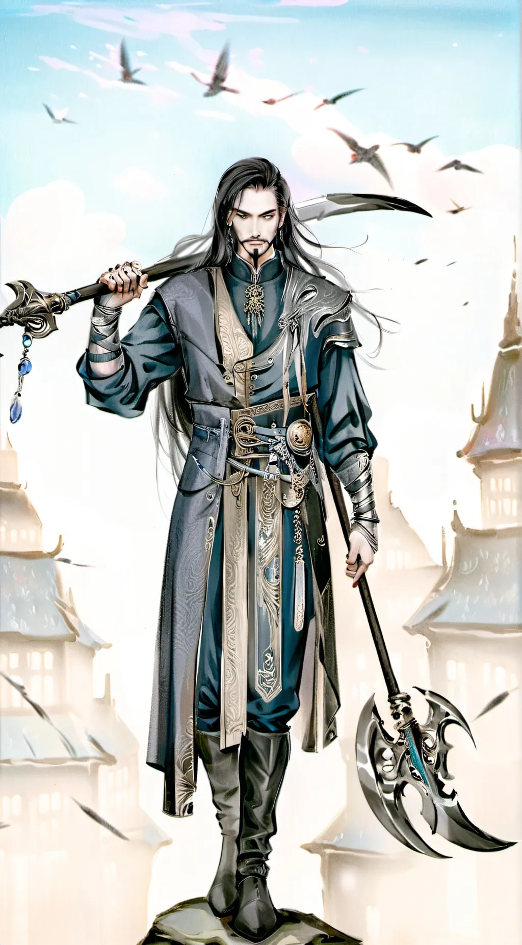 ai character: Nameless background