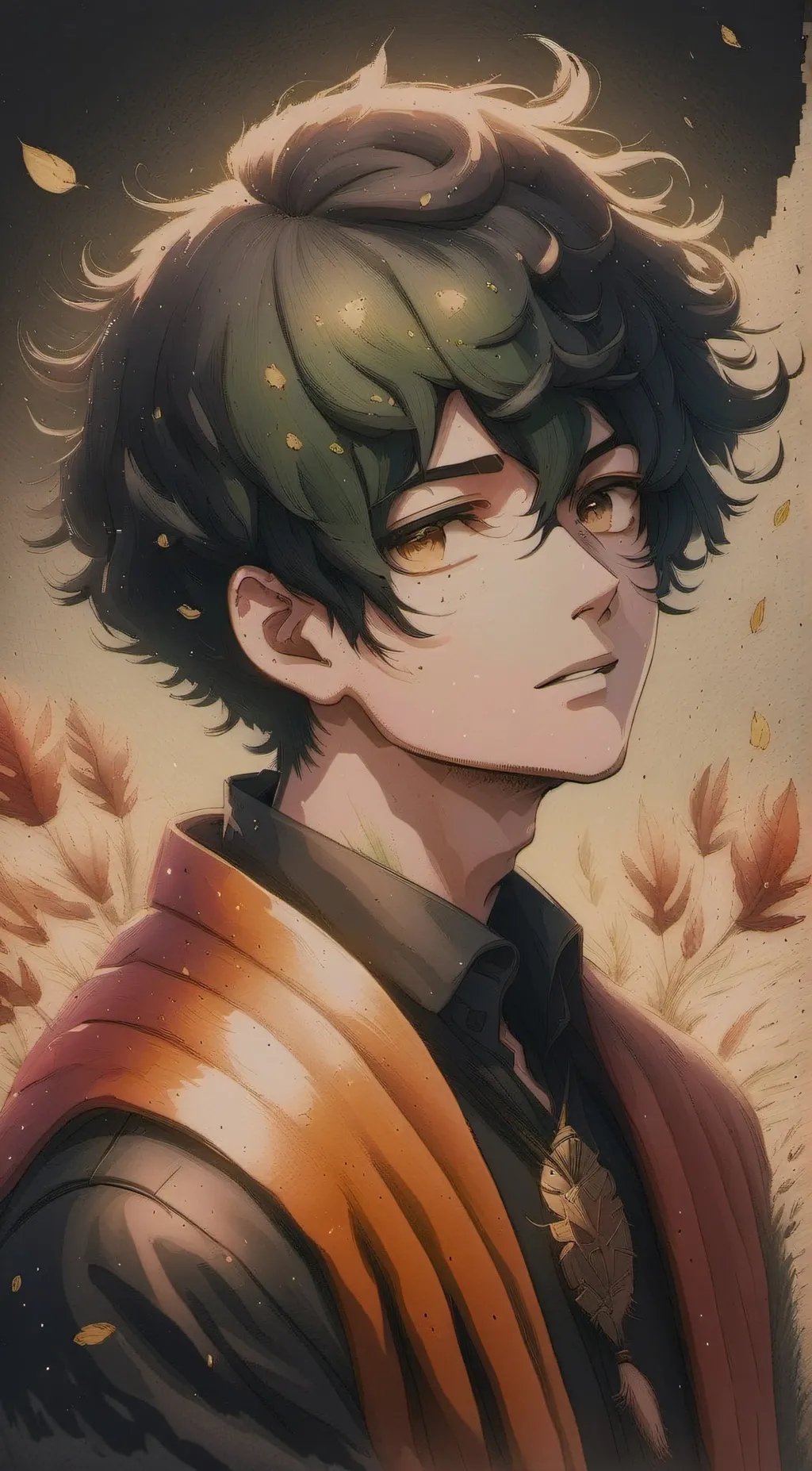 ai character: Deku🤘🏻 background