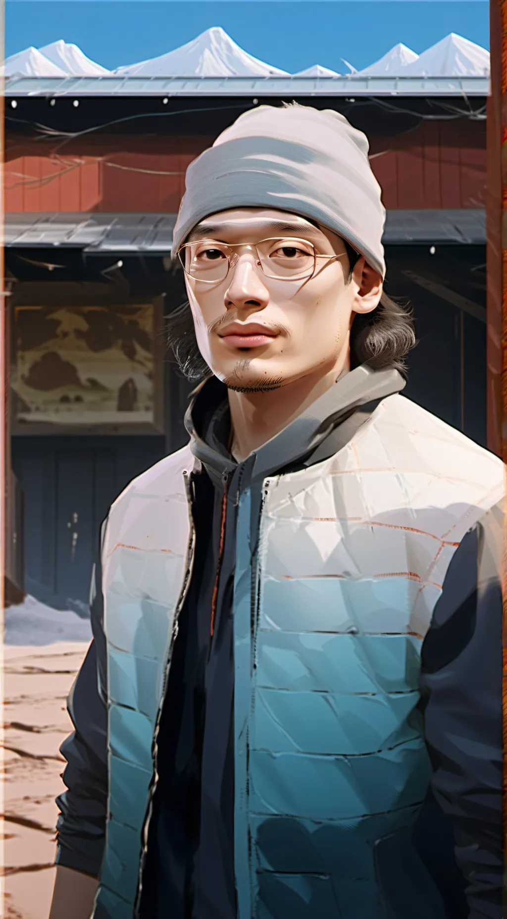 ai character: Peso, Pluma background