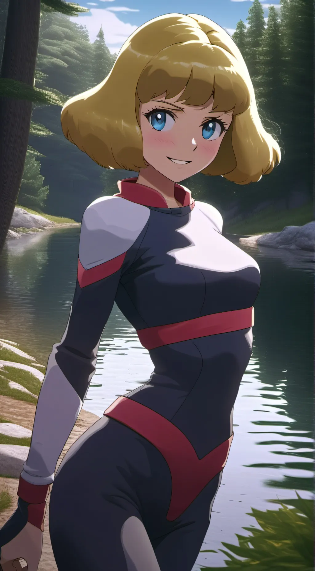 ai character: Greta (Pokemon) 3 background