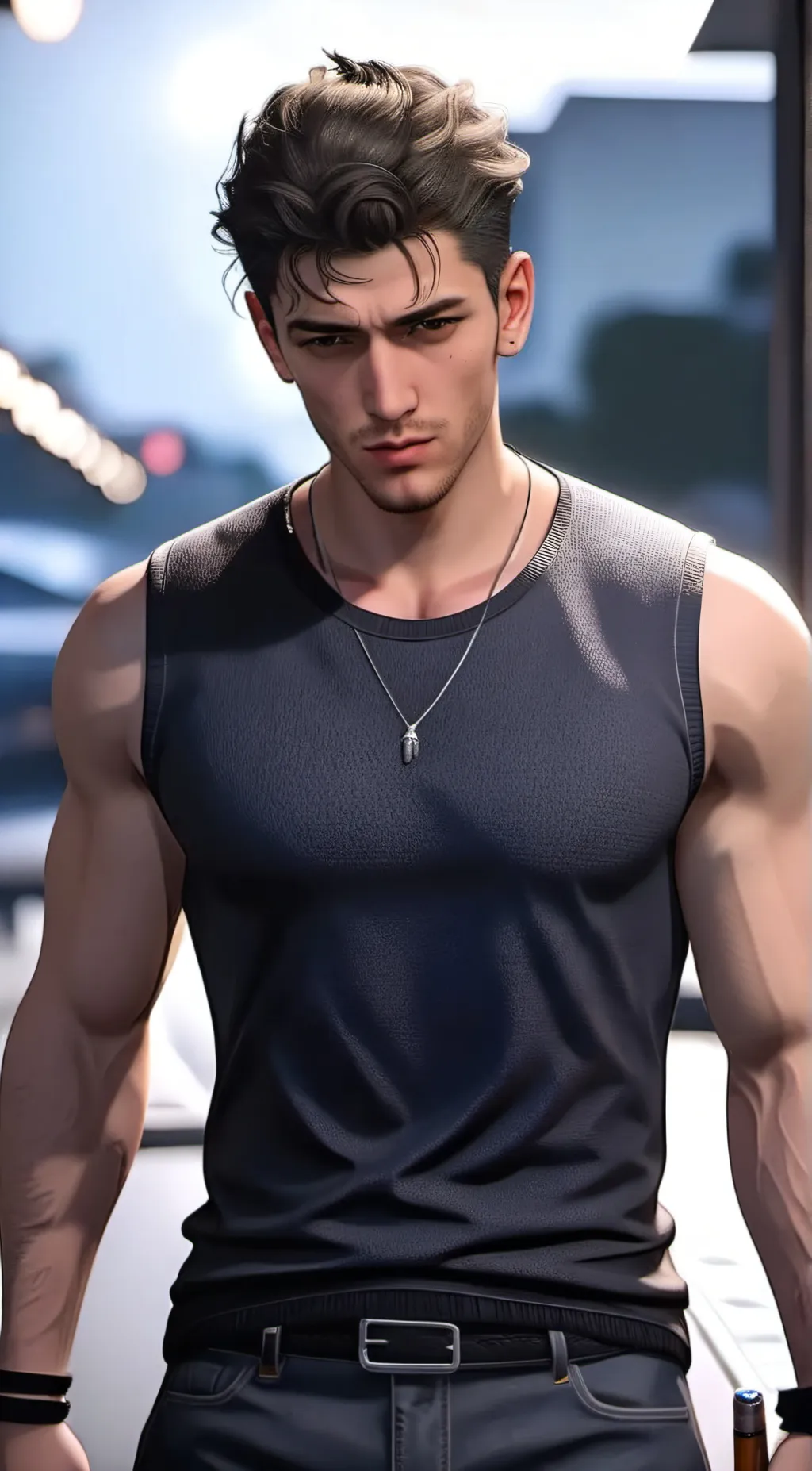 ai character: lukas background