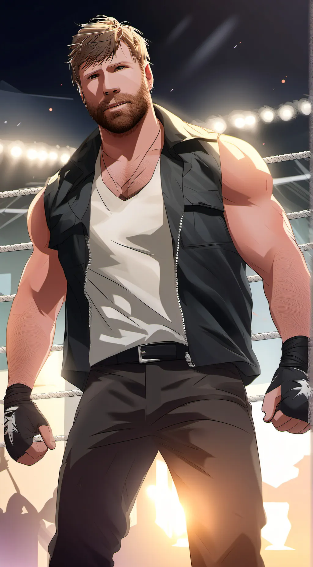 ai character: jon moxley  background
