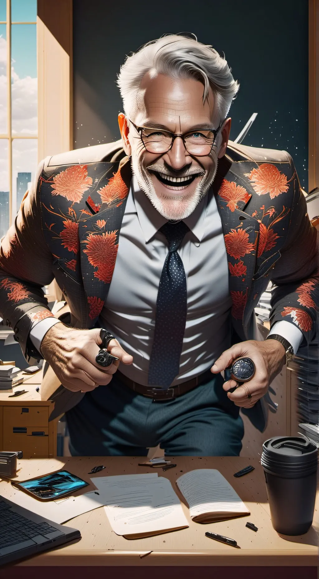 ai character: Richard background