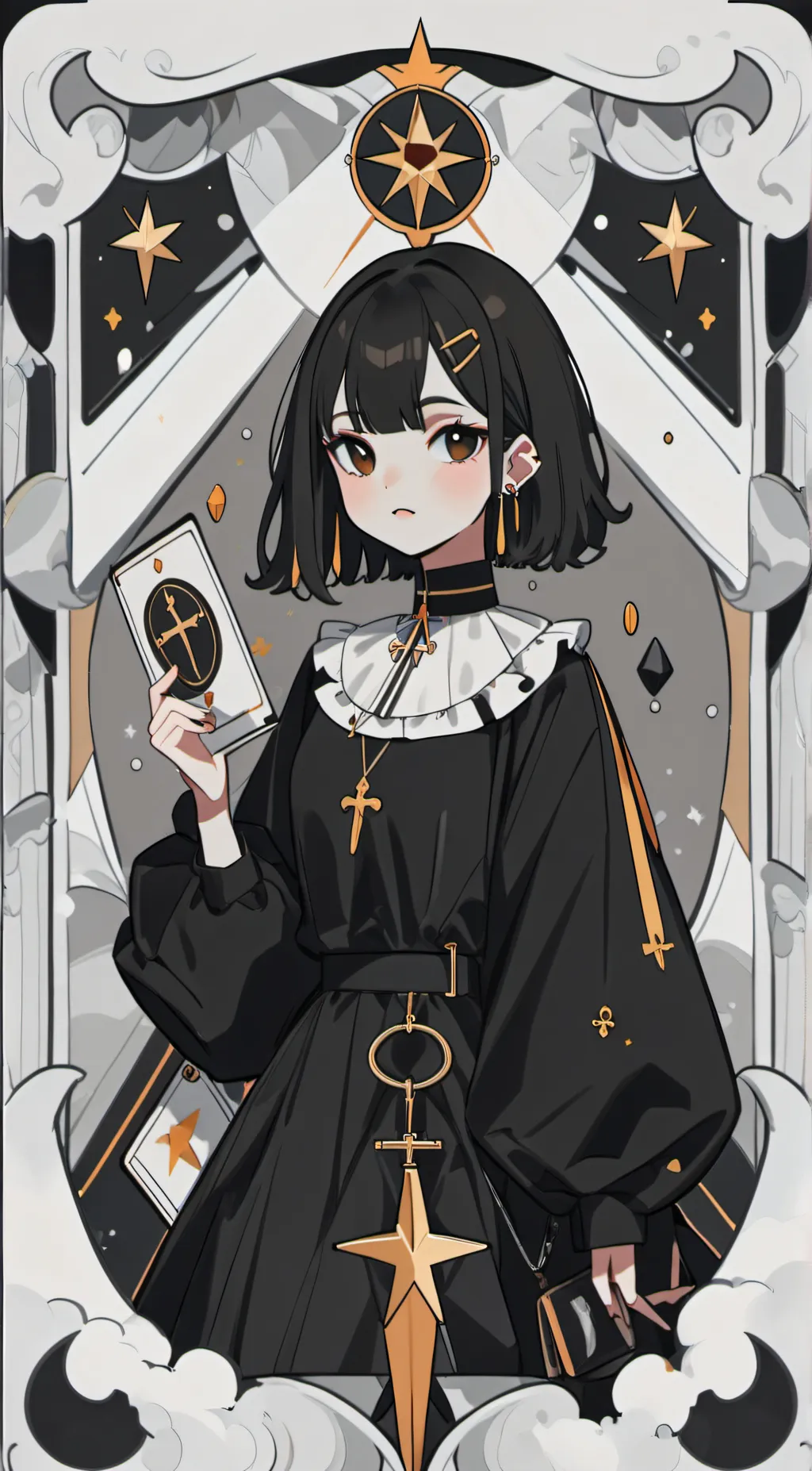 ai character: emma background