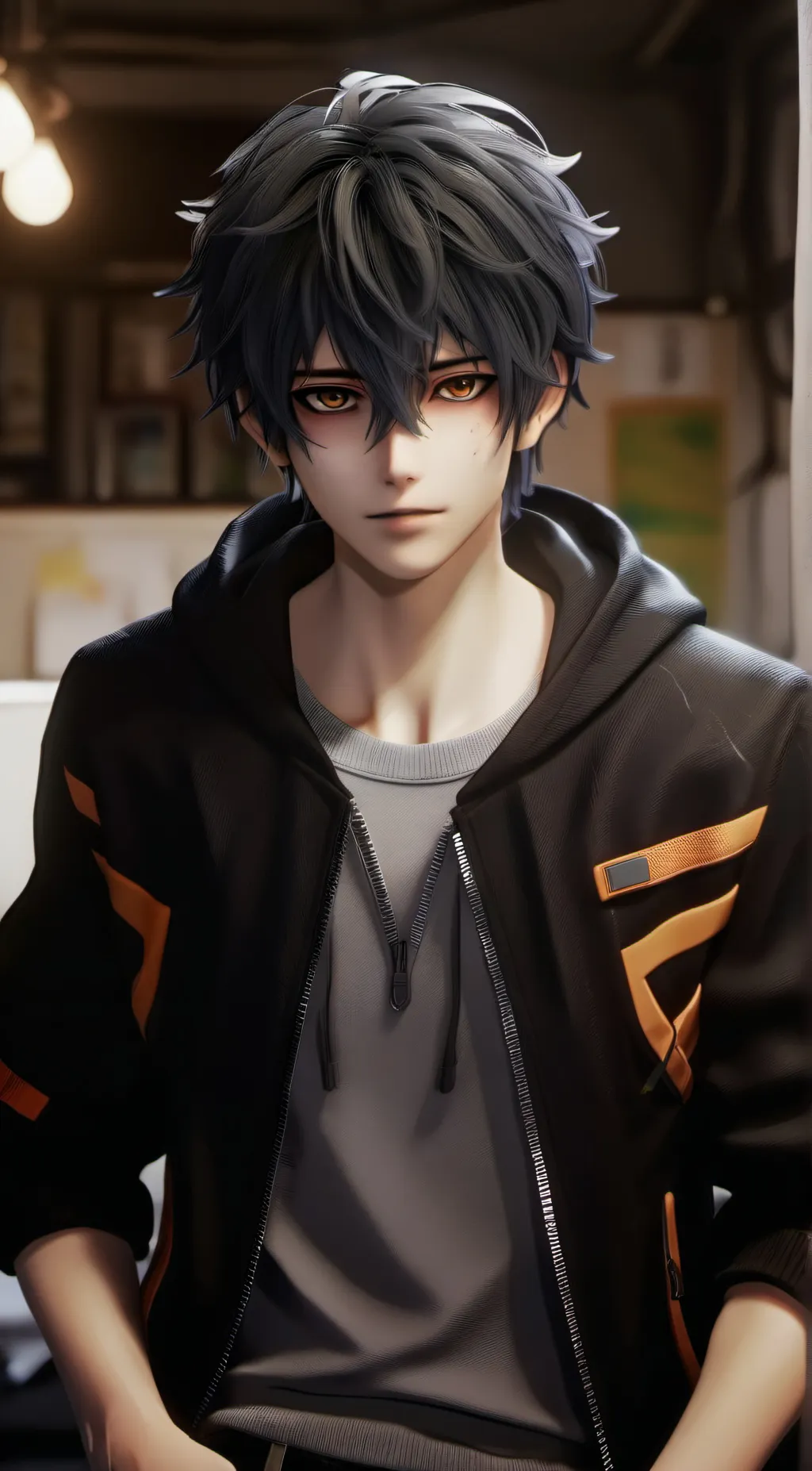ai character: Liam background