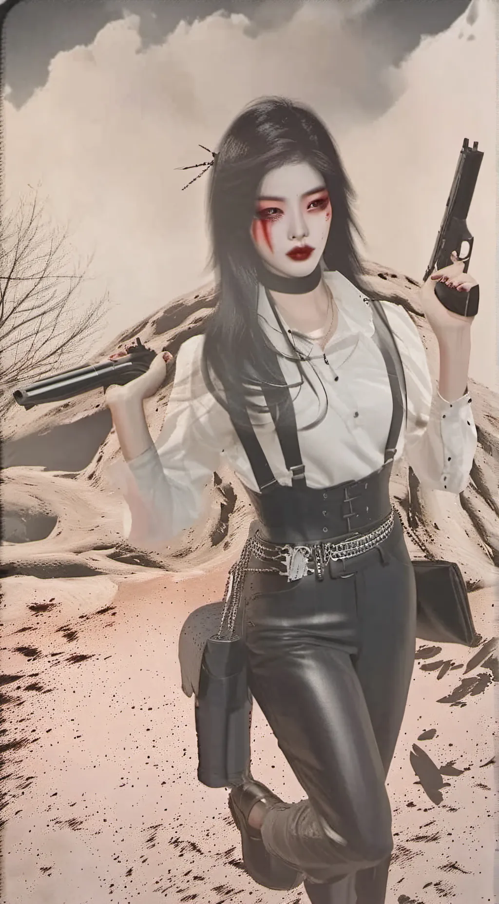 ai character: 안나  background