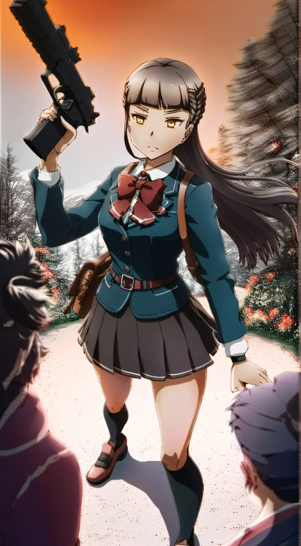 ai character: meg kataoka background