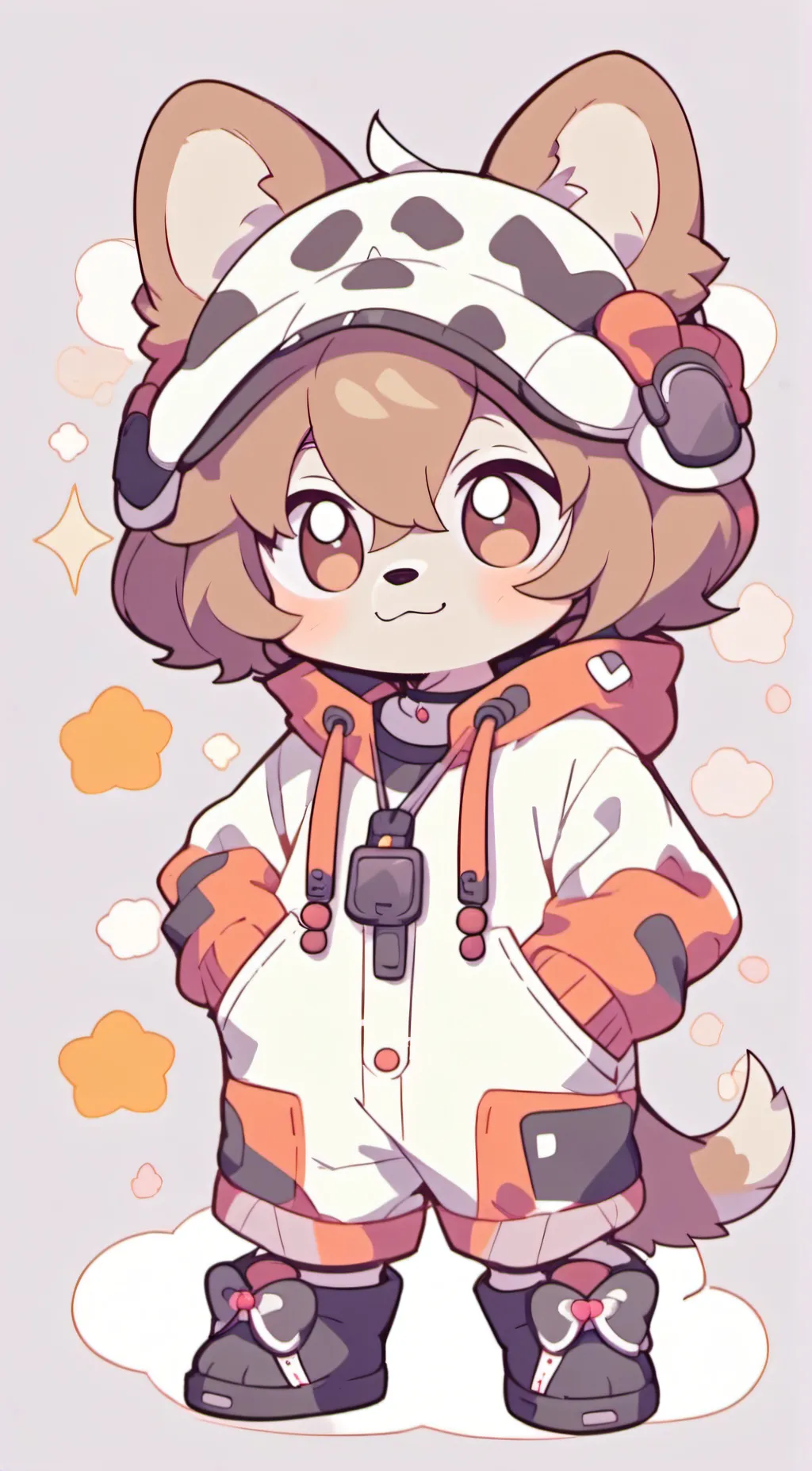 ai character: Dogday background