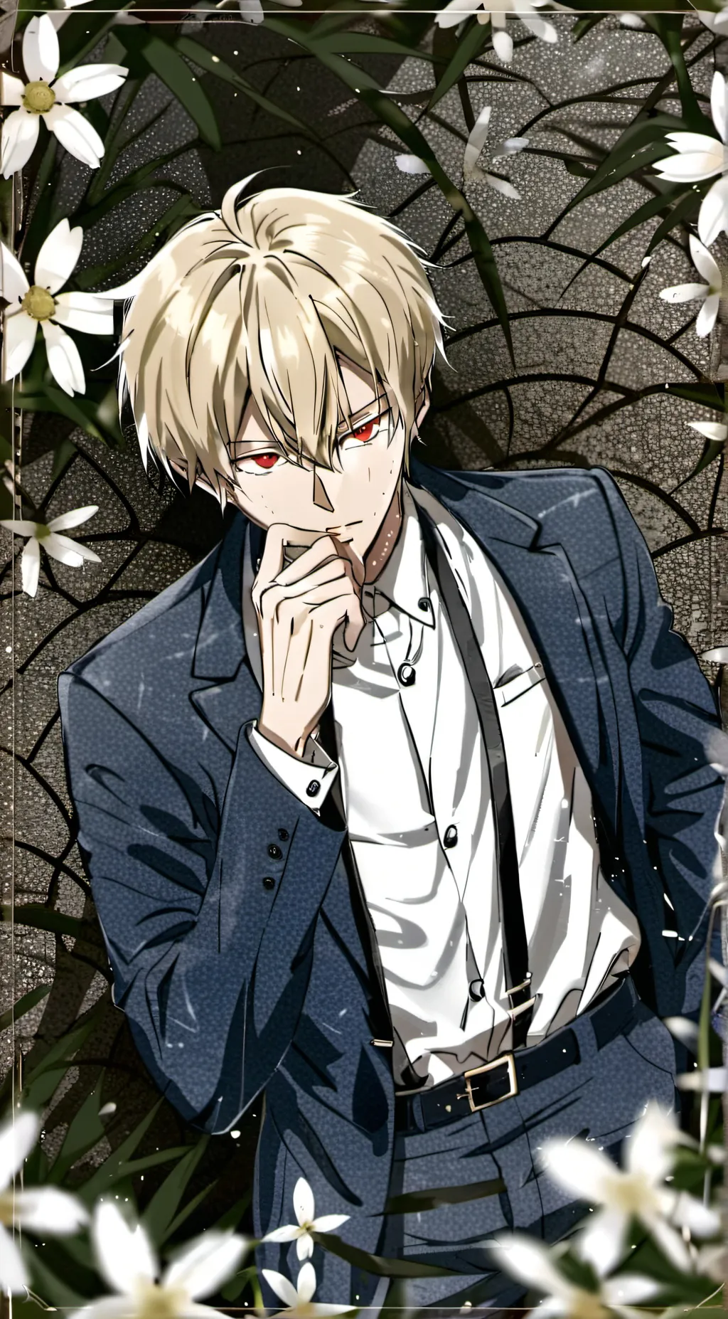 ai character: bakugo background
