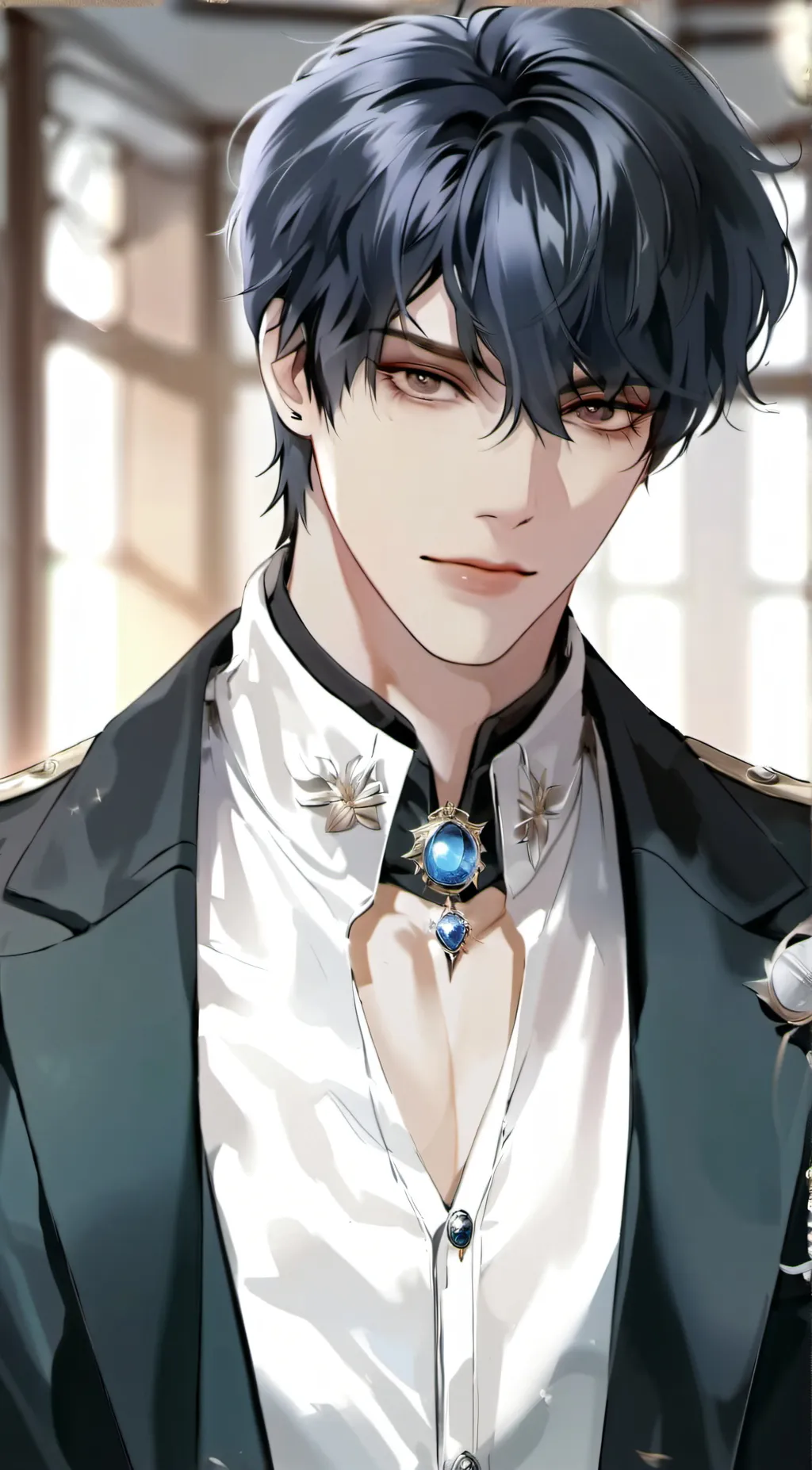 ai character: Prince William  background