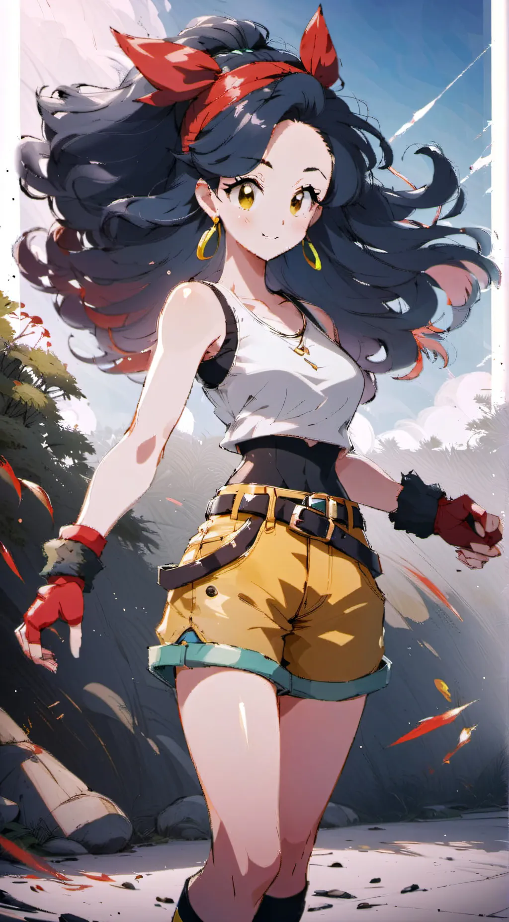 ai character: Launch background