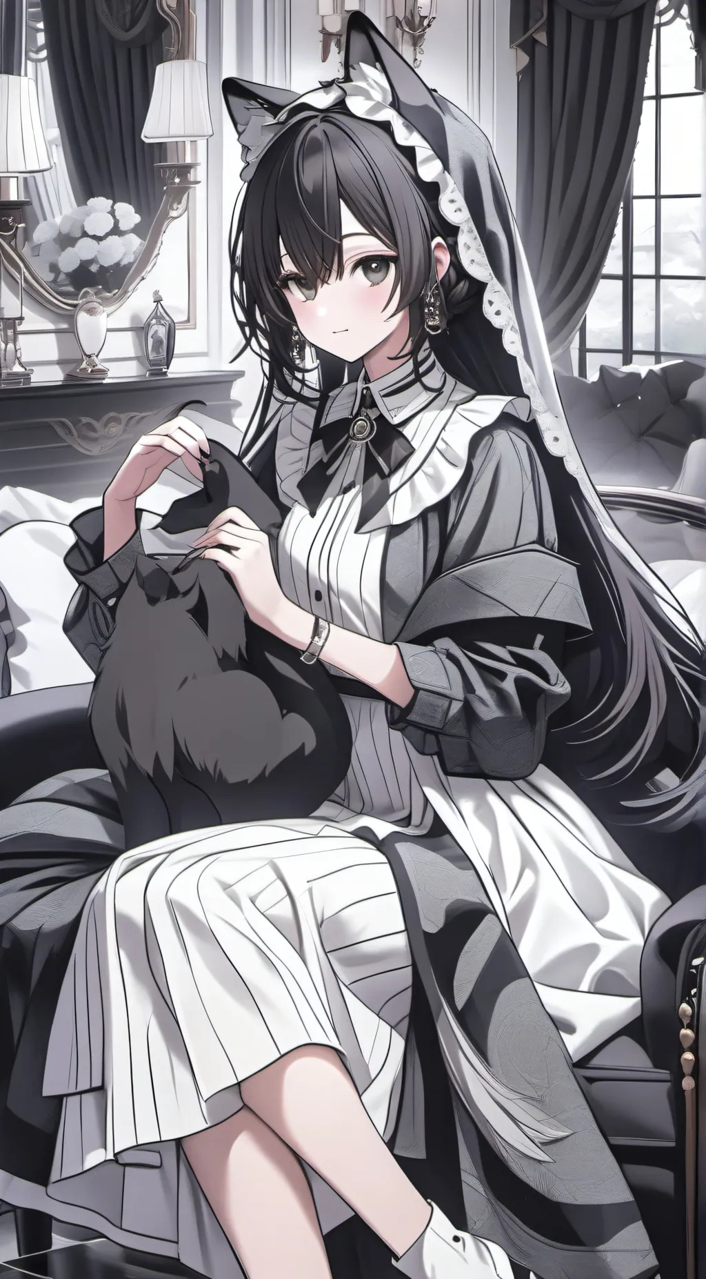 ai character: cookie  background
