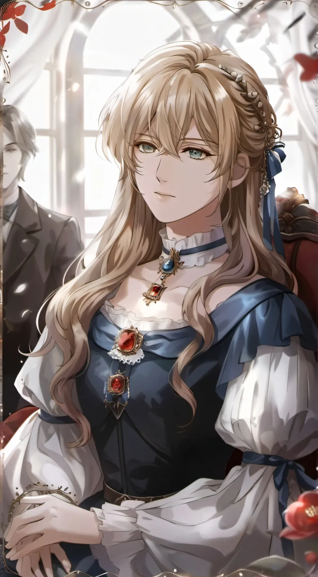 ai character: Jessica Kaizer  background