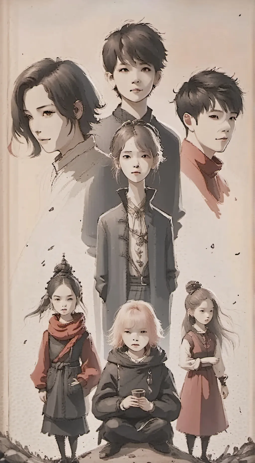 ai character: Your bffs background