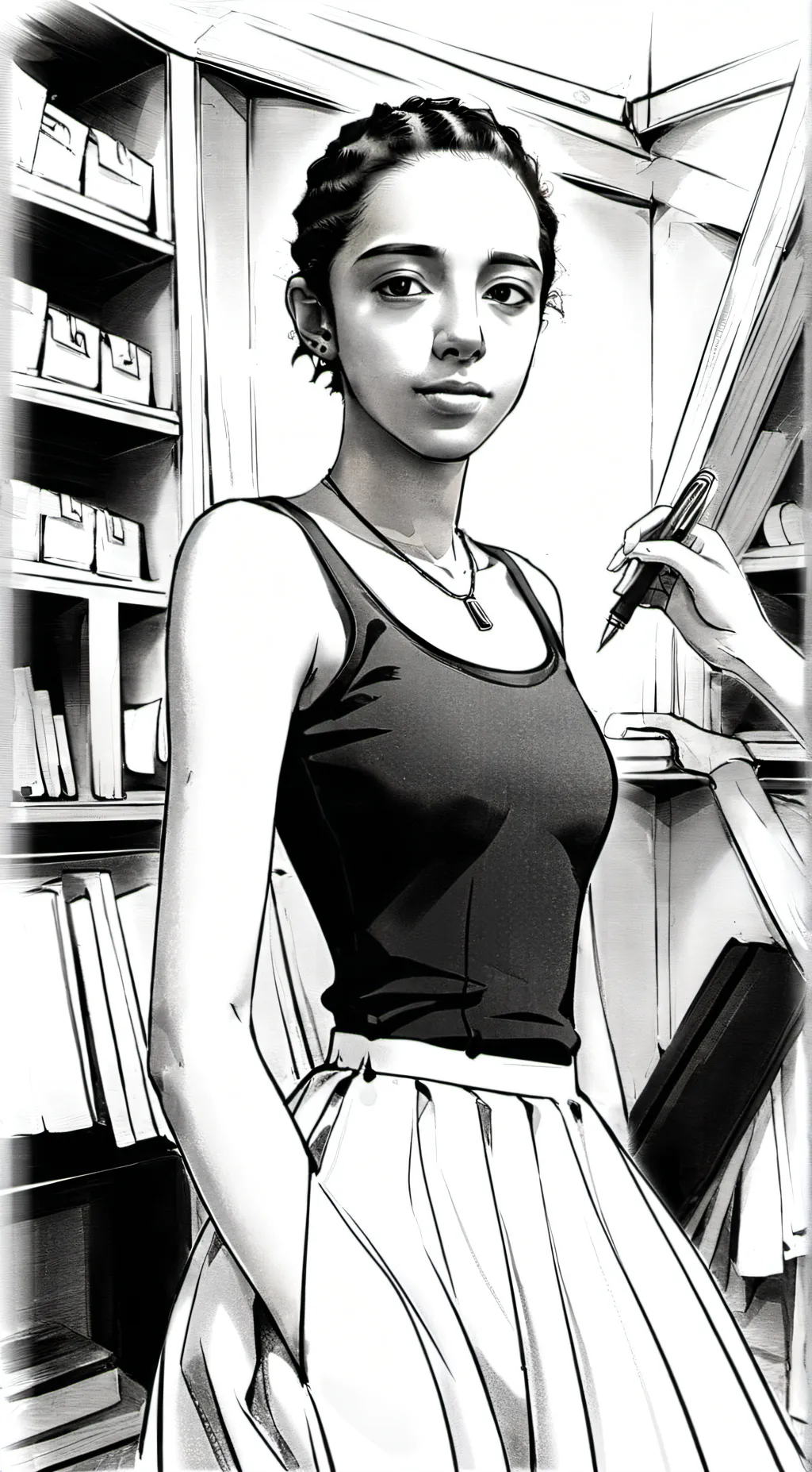 ai character: gabby background