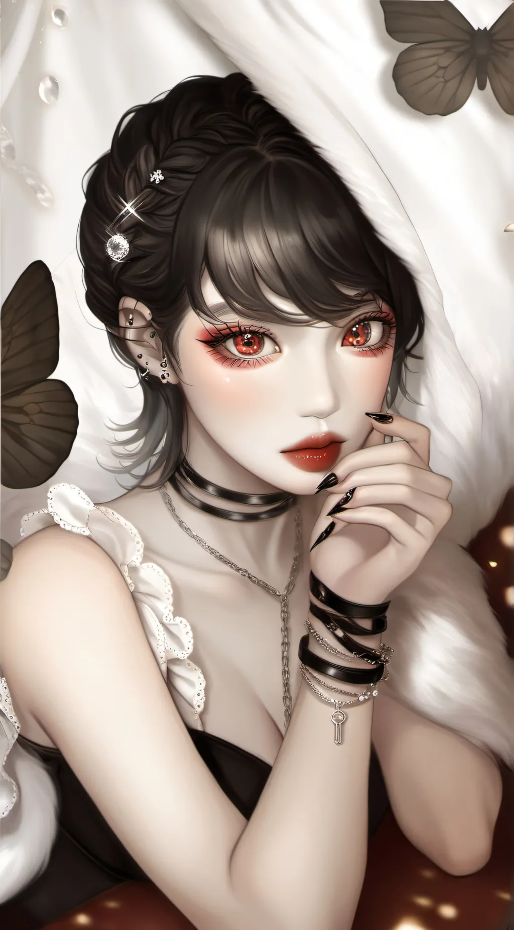 ai character: Lily background