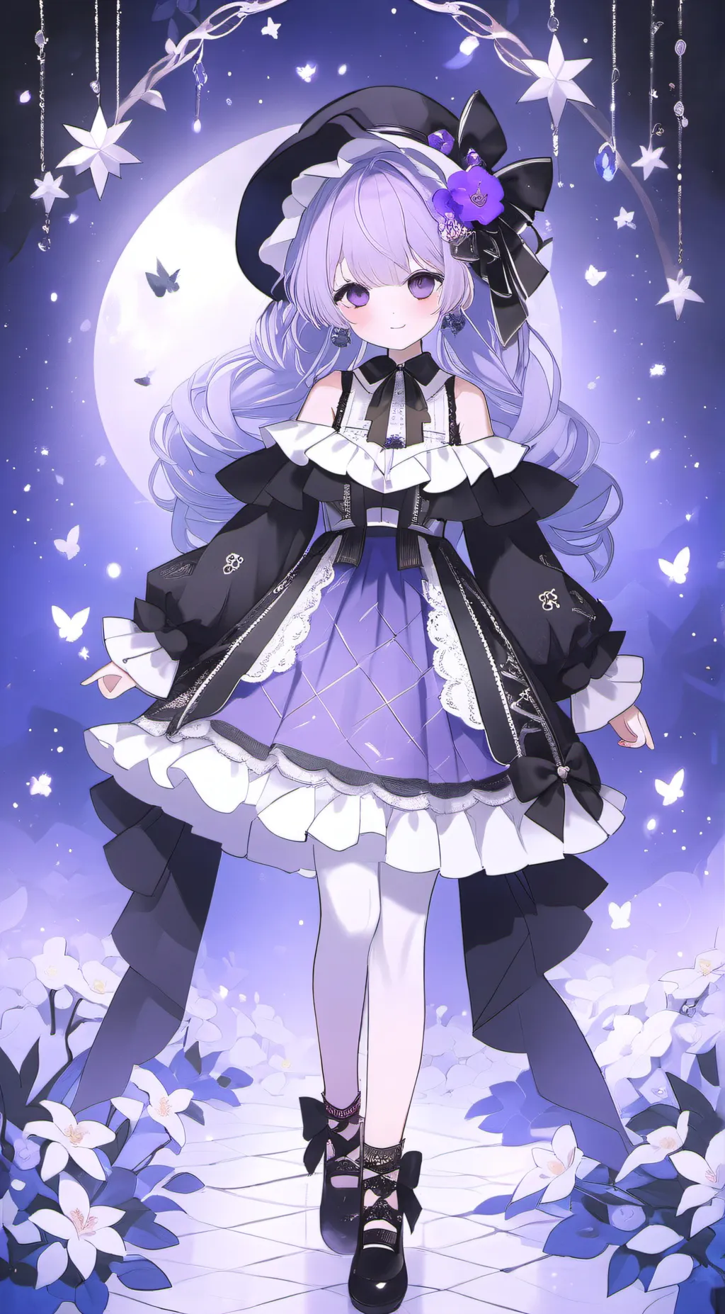 ai character: Lily background