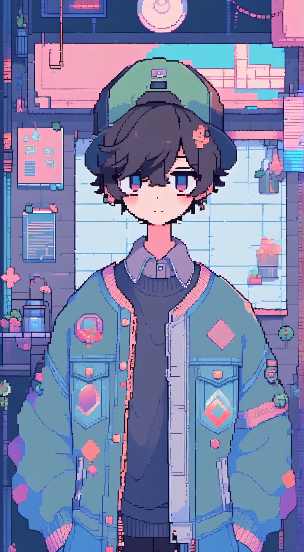 ai character: Rie background