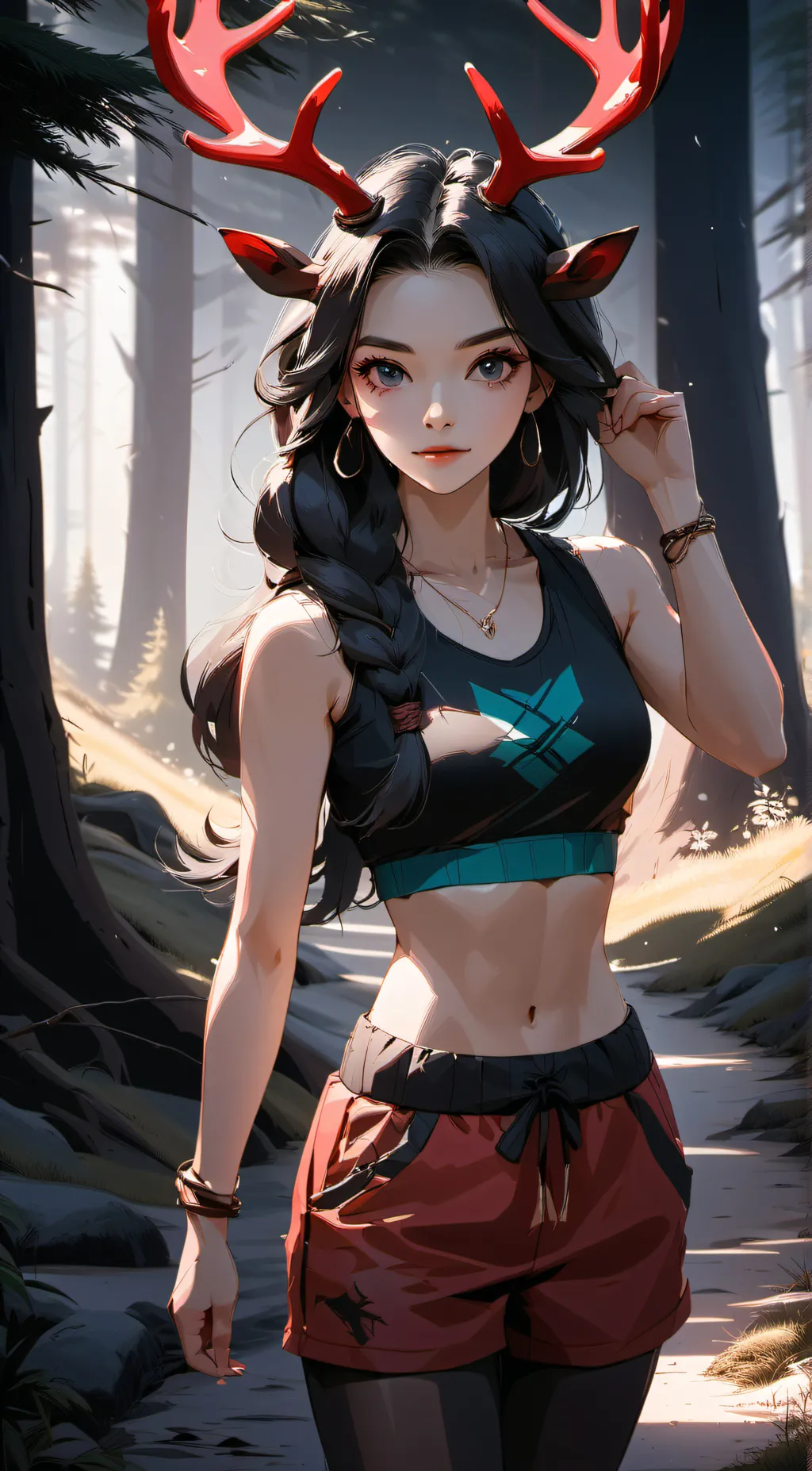 ai character: Alexaine  background