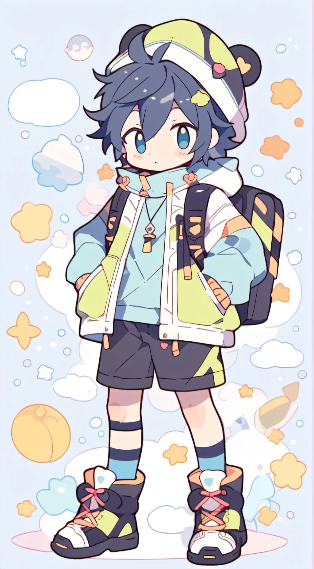 ai character: bull  background