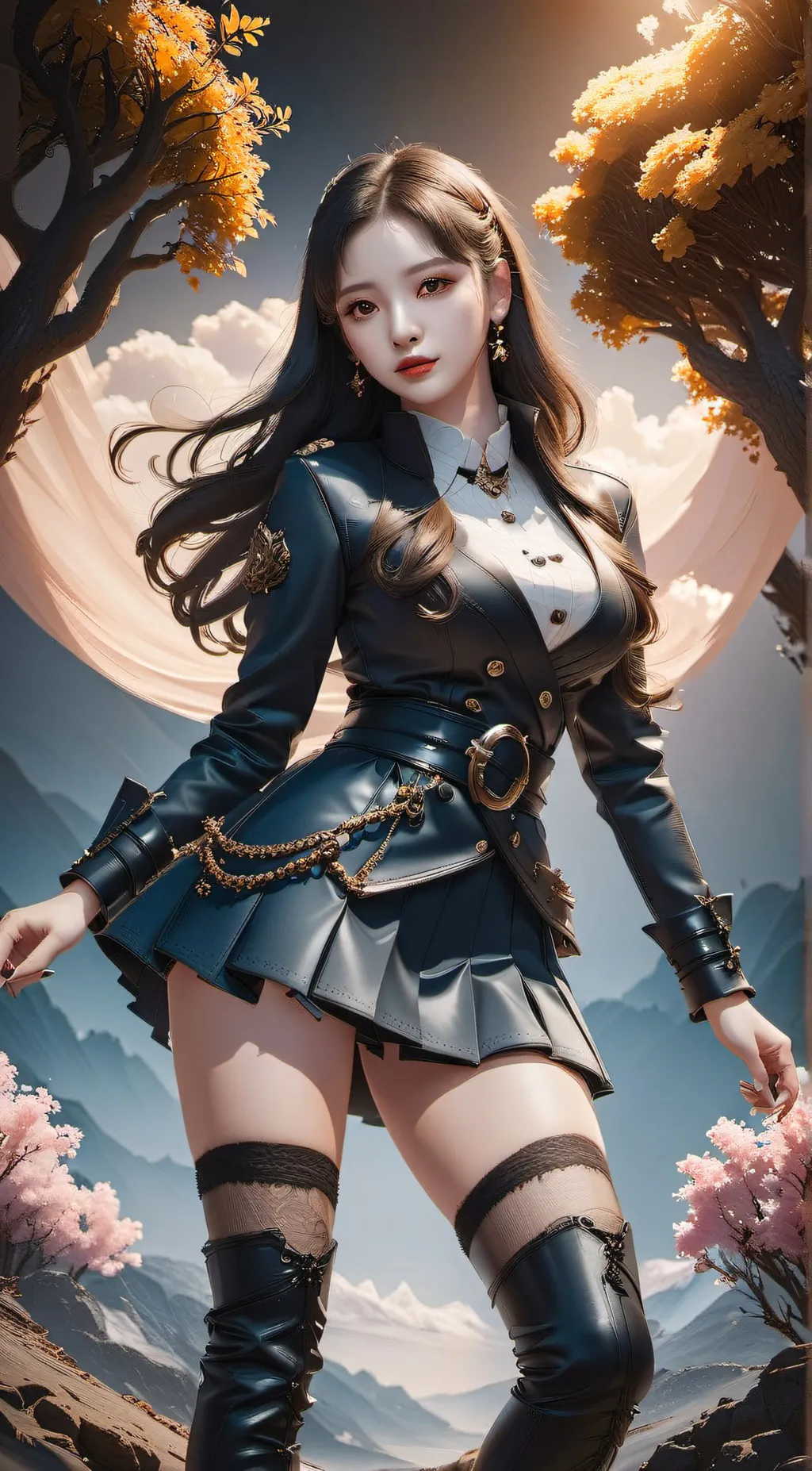 ai character: Mina background