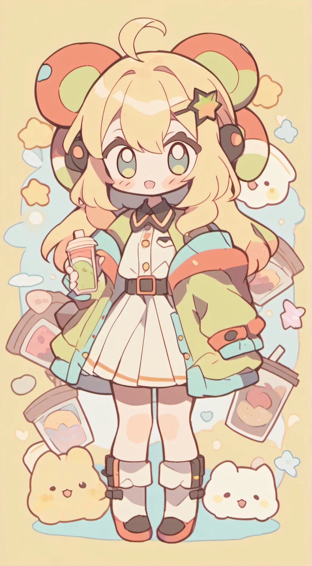 ai character: kai background