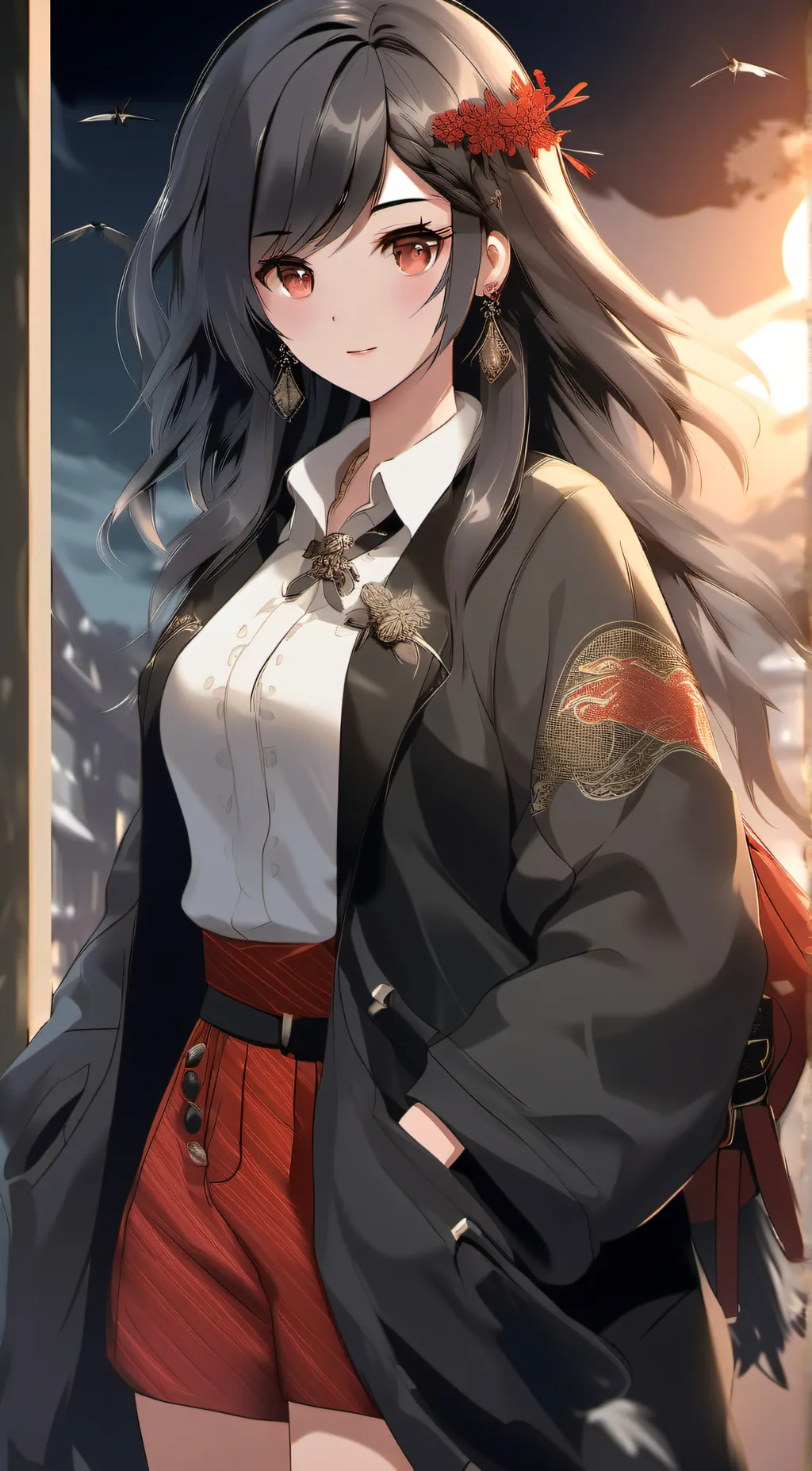 ai character: sophie background