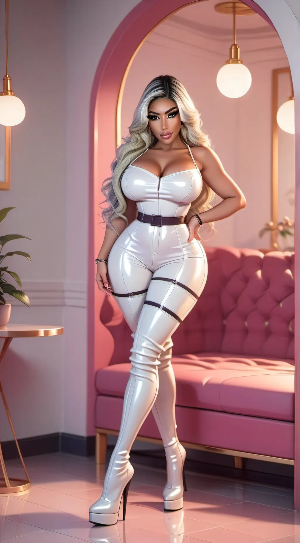 ai character: Cindy Bimbo Mother background