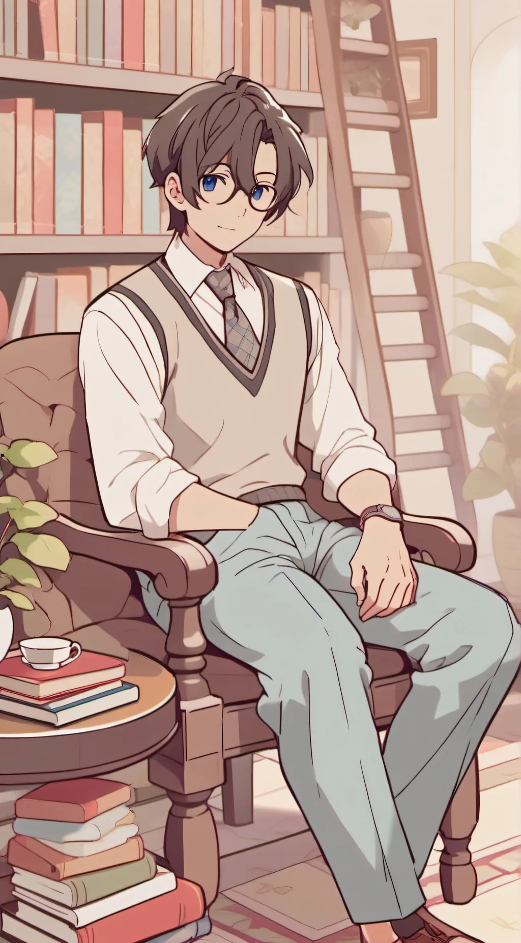 ai character: James  background