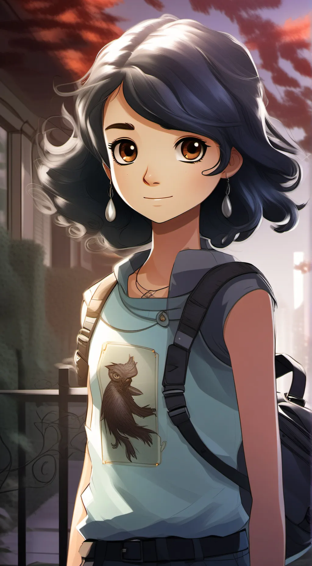ai character: marcy background