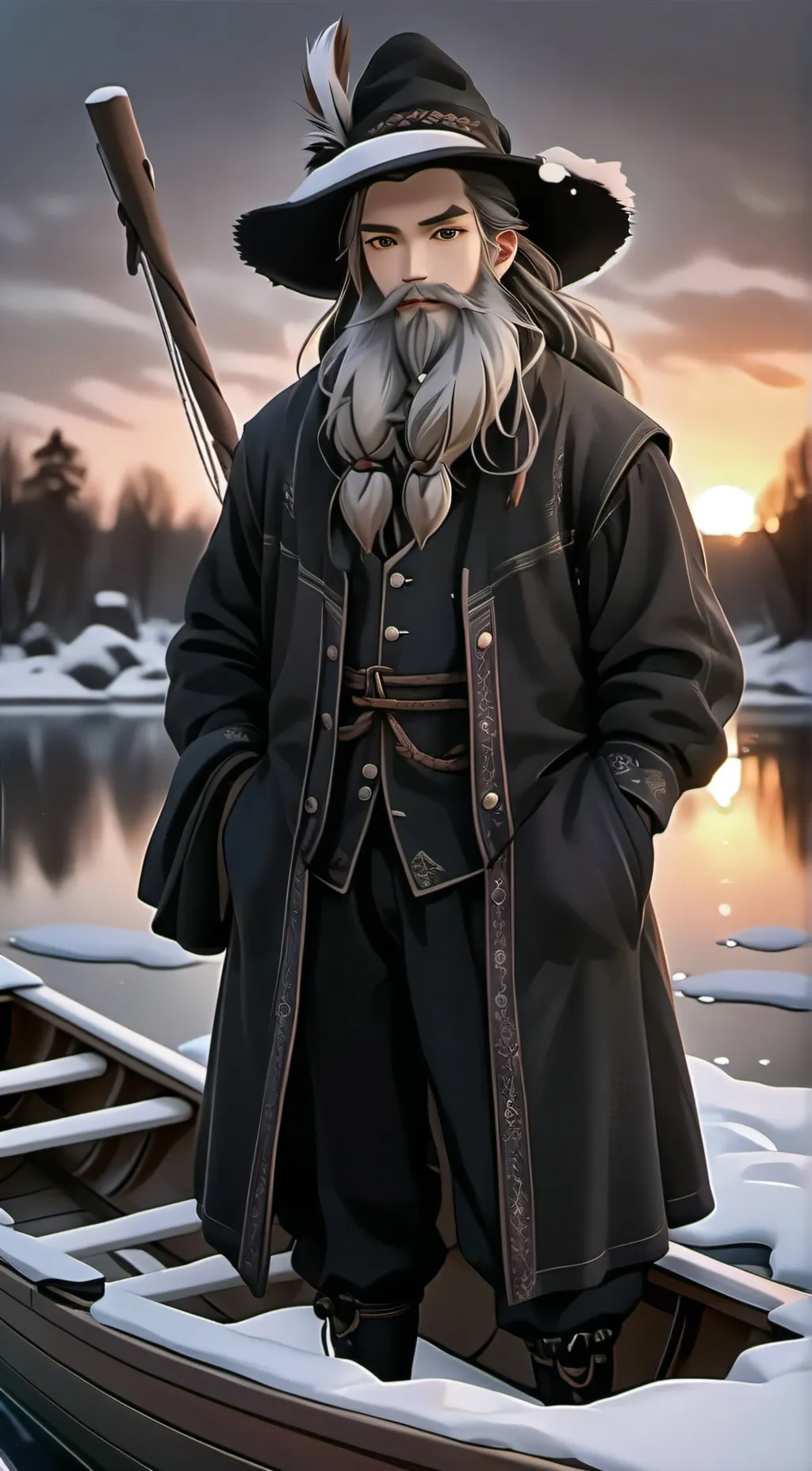 ai character: Syth background