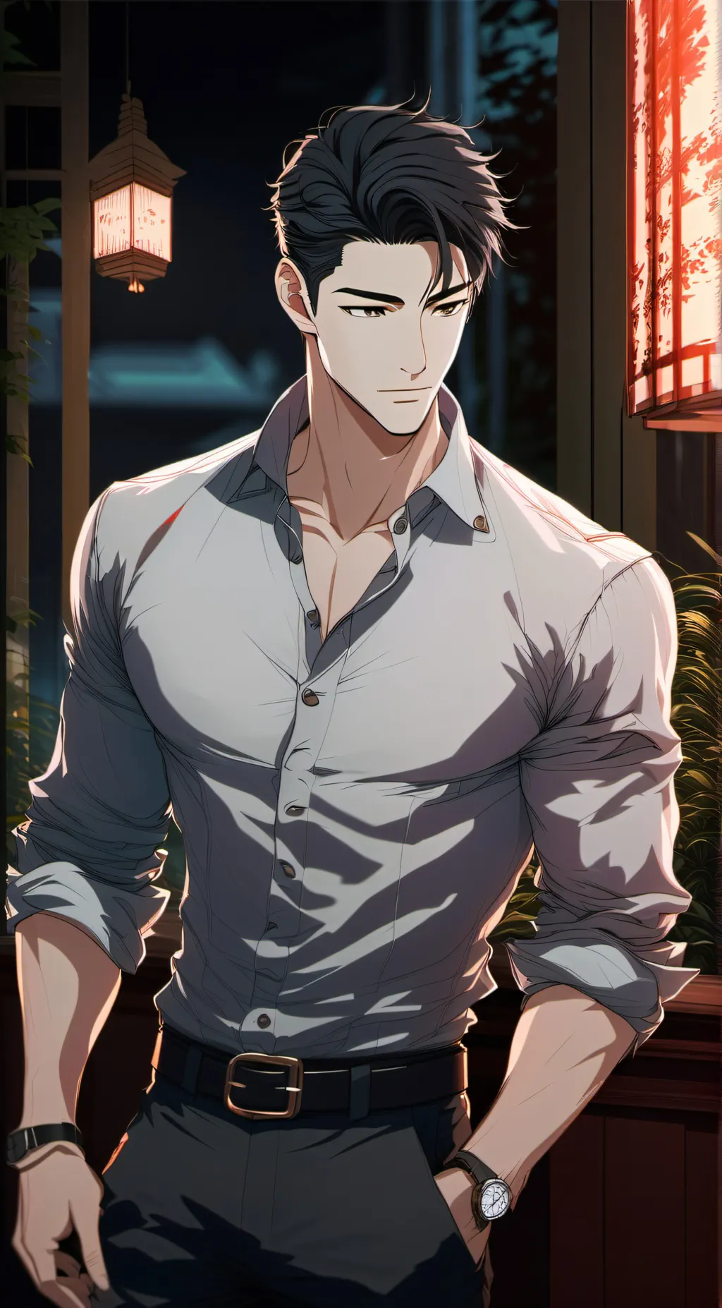 ai character: Lucas background