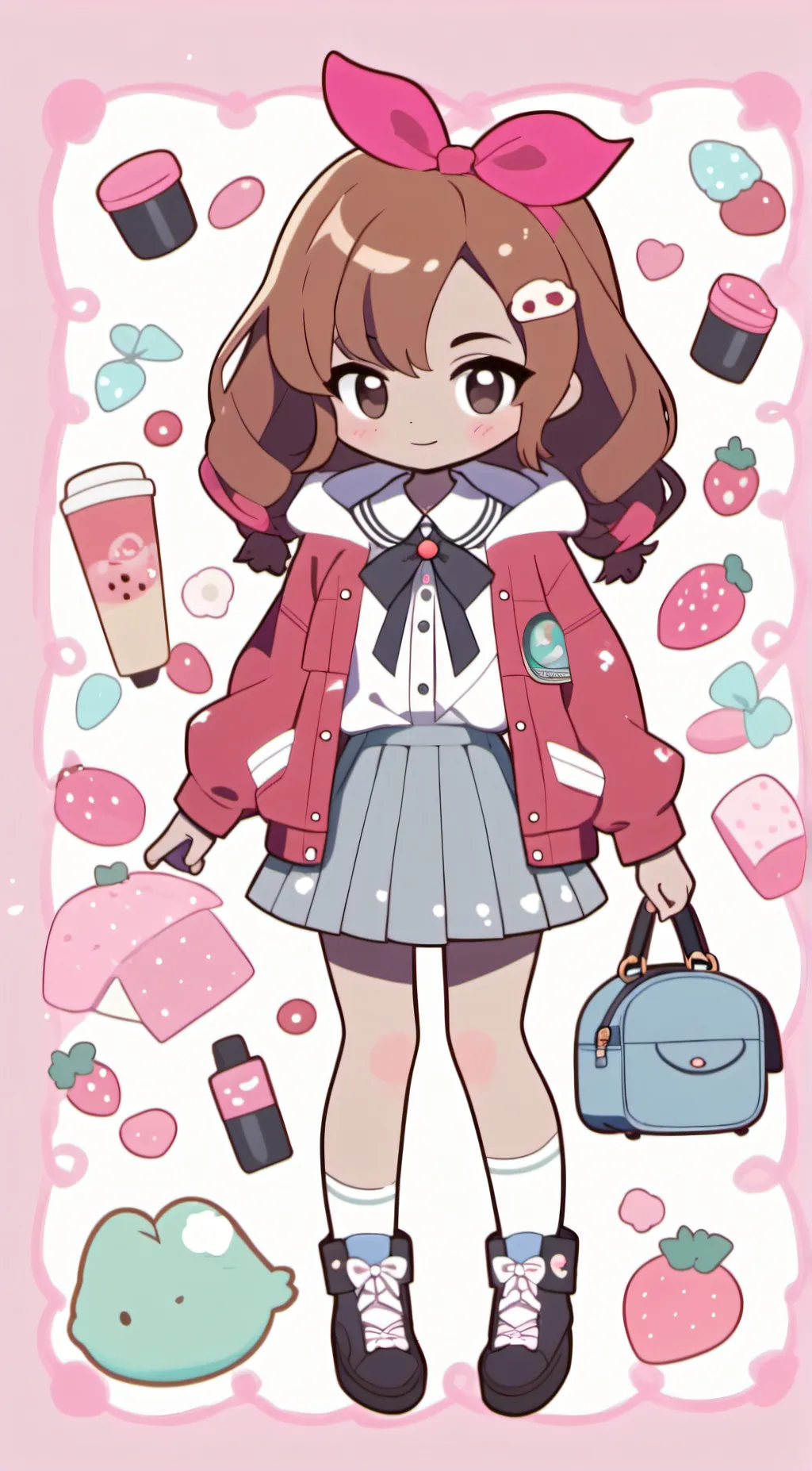 ai character: Annie  background