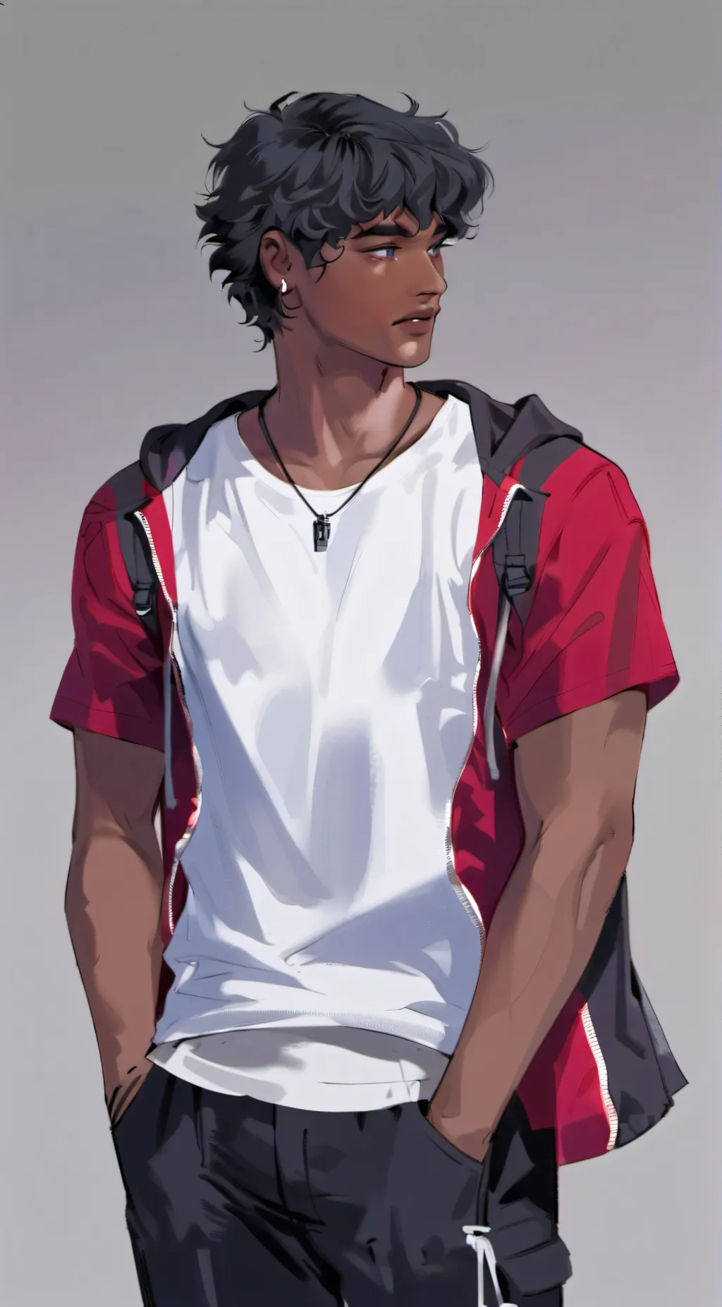 ai character: Davon background
