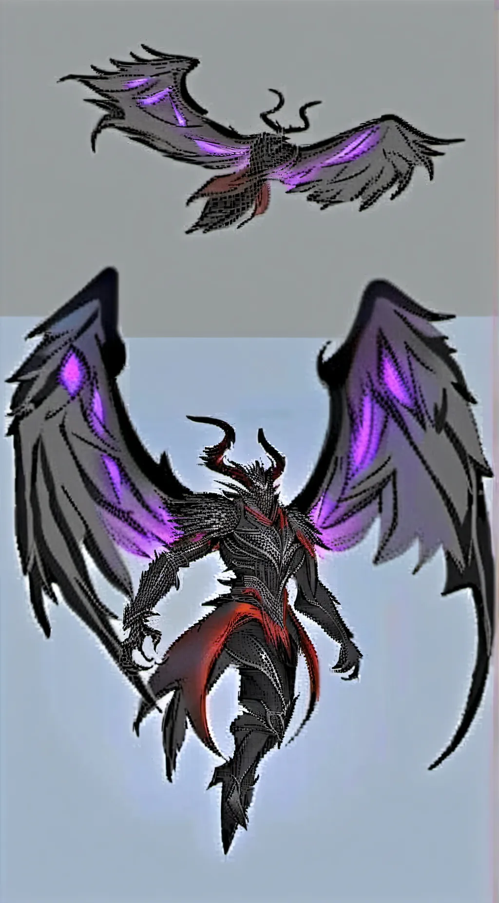ai character: guardian. Angel. background