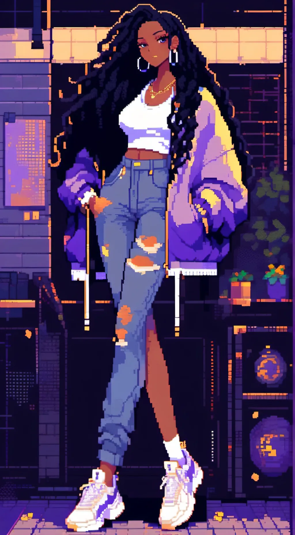 ai character: Nesha Monroe  background